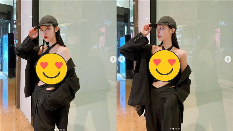 正妹张香香火辣泳衣穿上街！“东西半球”包不住网暴动：回头率一千 时尚资讯 图1张
