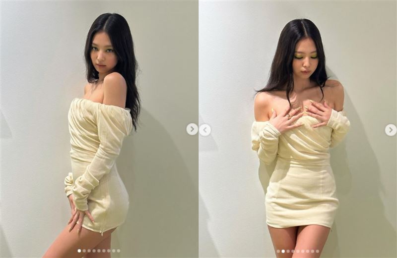“人间香奈儿”胸前仅一片布！“中间露一点”性感曲线全被看光 时尚资讯 图1张