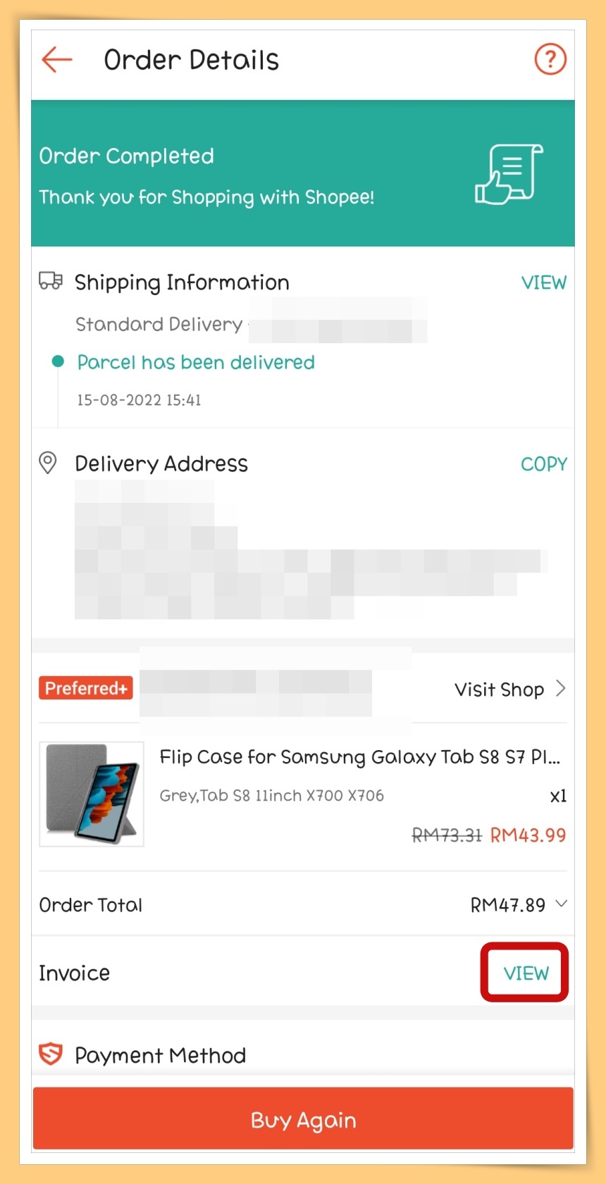 Tips I 经常上Shopee网购必懂！教你4个步骤下载购物收据！ 更多热点 图4张