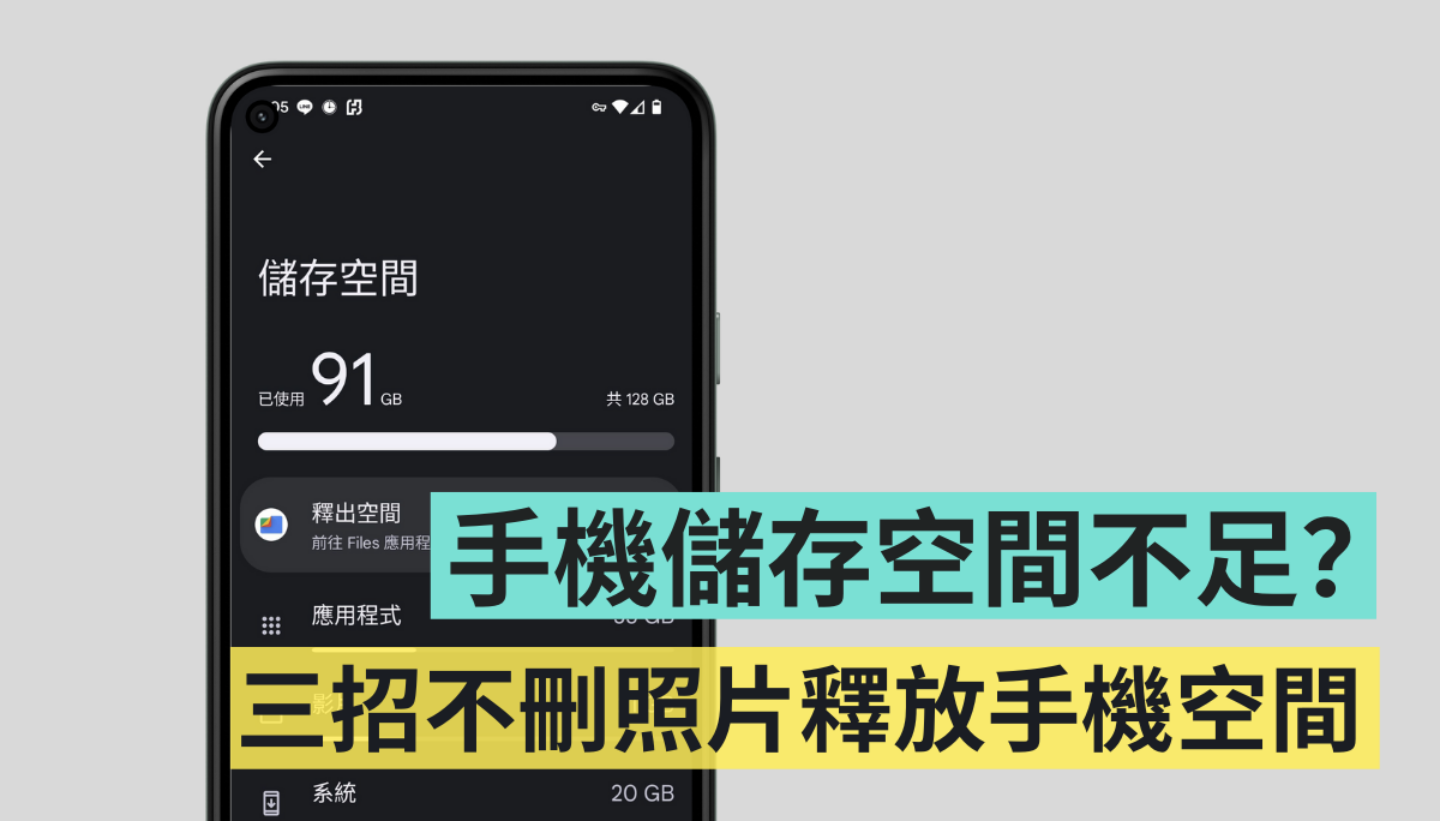 手机储存空间不足？不删照片三招检视容量怪兽，成功释放手机容量！（Android） 数码科技 图1张