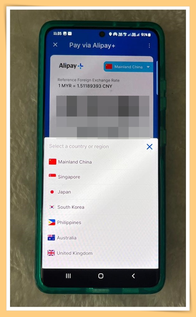 Tips I TNG eWallet在国外也能用上场！可以显示兑换率 直接扫码付款！ 更多热点 图5张