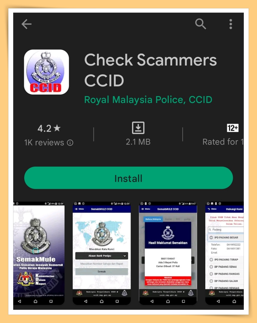 Tips I 避免成为下一个受害者！教你3个步骤审查商家是否被列入黑名单！ 更多热点 图7张
