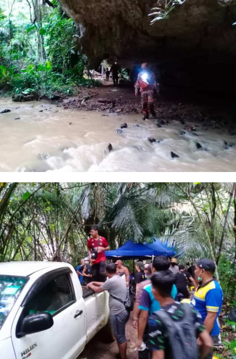 周秀娜、谭俊彦受困霹雳州椰壳洞！水位急升到1.5公尺 30人等营救 娱乐资讯 图1张