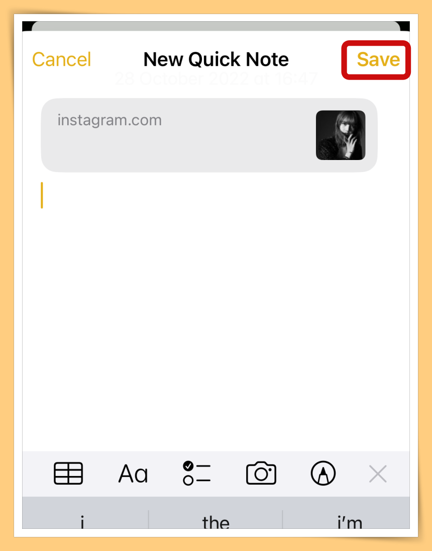 Tips I iOS 16 超实用Quick Note功能！可快速制作笔记、添加网页到备忘录！ 更多热点 图13张