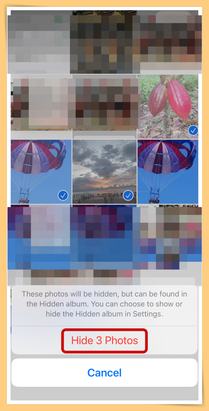 Tips I iPhone 如何把照片上锁？教你一招想看就要经你的Face ID批准！ 更多热点 图8张