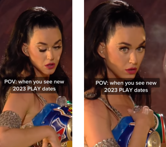 Katy Perry“眼皮失控”画面疯传！原来是宣传手段 娱乐资讯 图1张