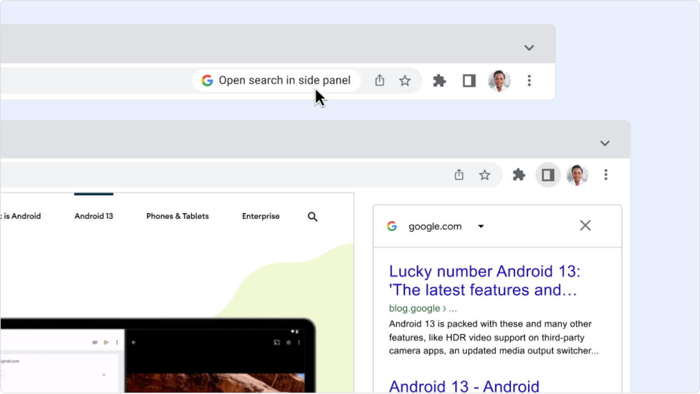 Google Chrome 新功能：将搜寻结果列在侧边栏位 不用往返网页就可以比对！ 数码科技 图1张