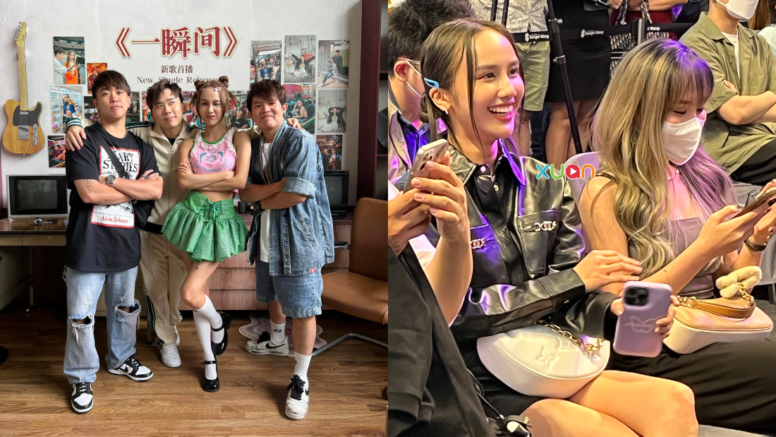 Jestinna高调现身3P谢票见面会支持男友！Danny台上甜喊：我老板 娱乐资讯 图2张