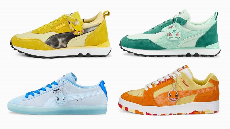 News I Puma x Pokémon联名球鞋上架！穿上脚立马摇身一变可爱教主！ 更多热点 图1张