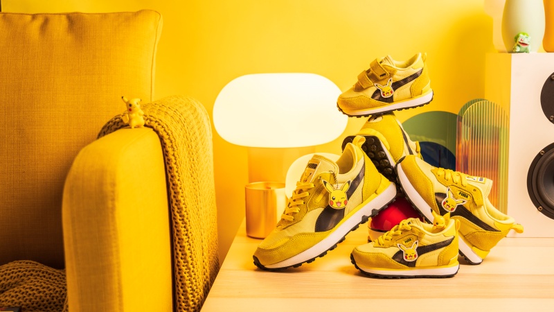 News I Puma x Pokémon联名球鞋上架！穿上脚立马摇身一变可爱教主！ 更多热点 图2张