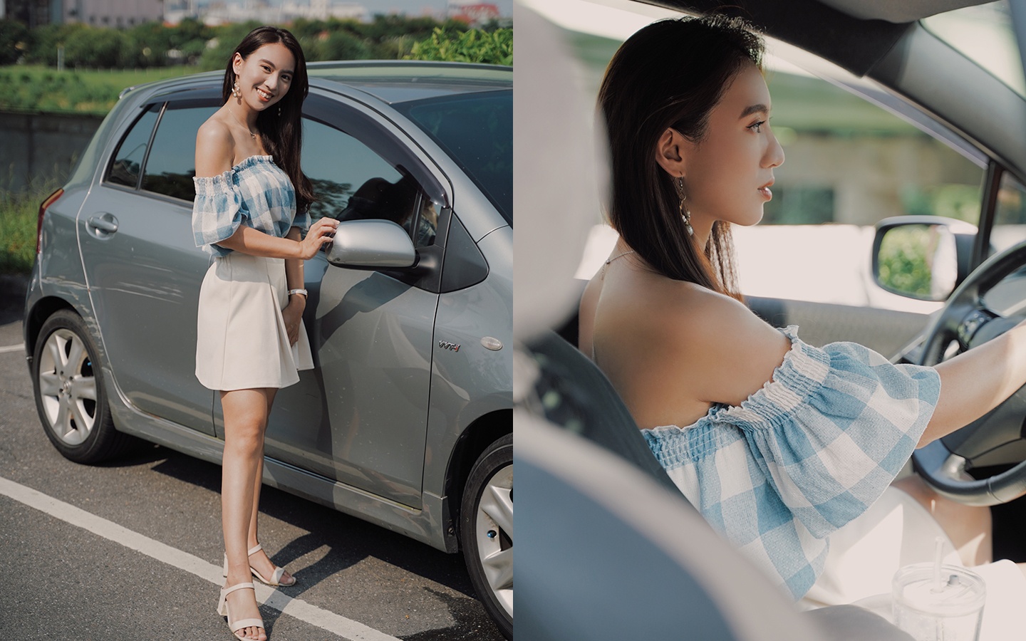 女子车流图鉴｜全部的所有，Toyota Yaris 数码科技 图1张