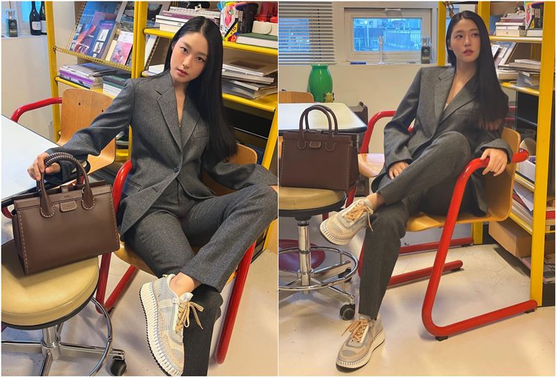 “最强肉体”雪炫成全智贤师妹！拎这咖秒变“干练都会女子” 时尚资讯 图2张