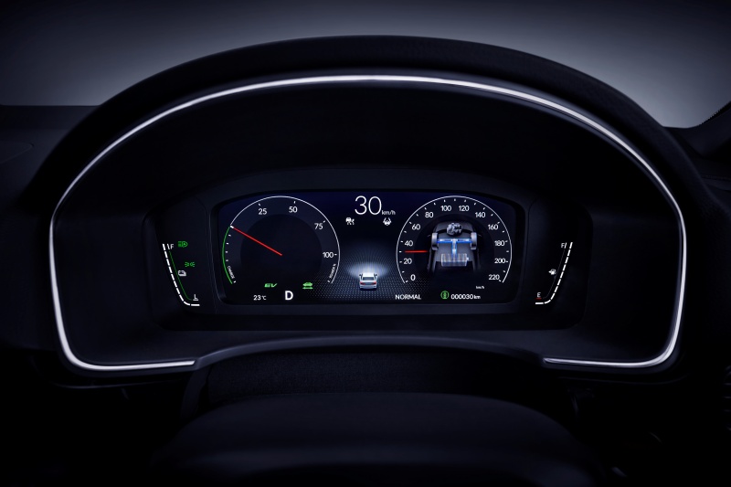 Car I Civic 2.0 RS e:HEV 依旧迷人！新增手机无线充电板和10.2寸仪表板等！ 更多热点 图4张