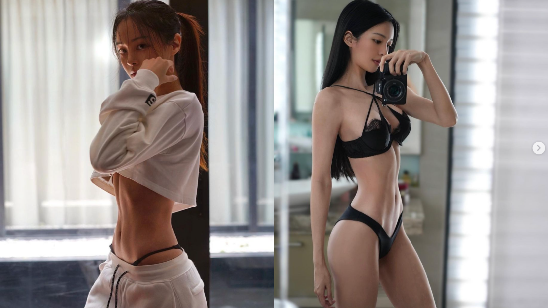 李元玲晒性感自拍照…水蛇腰竟比腿还细！“恐怖菜单”曝光 娱乐资讯 图2张