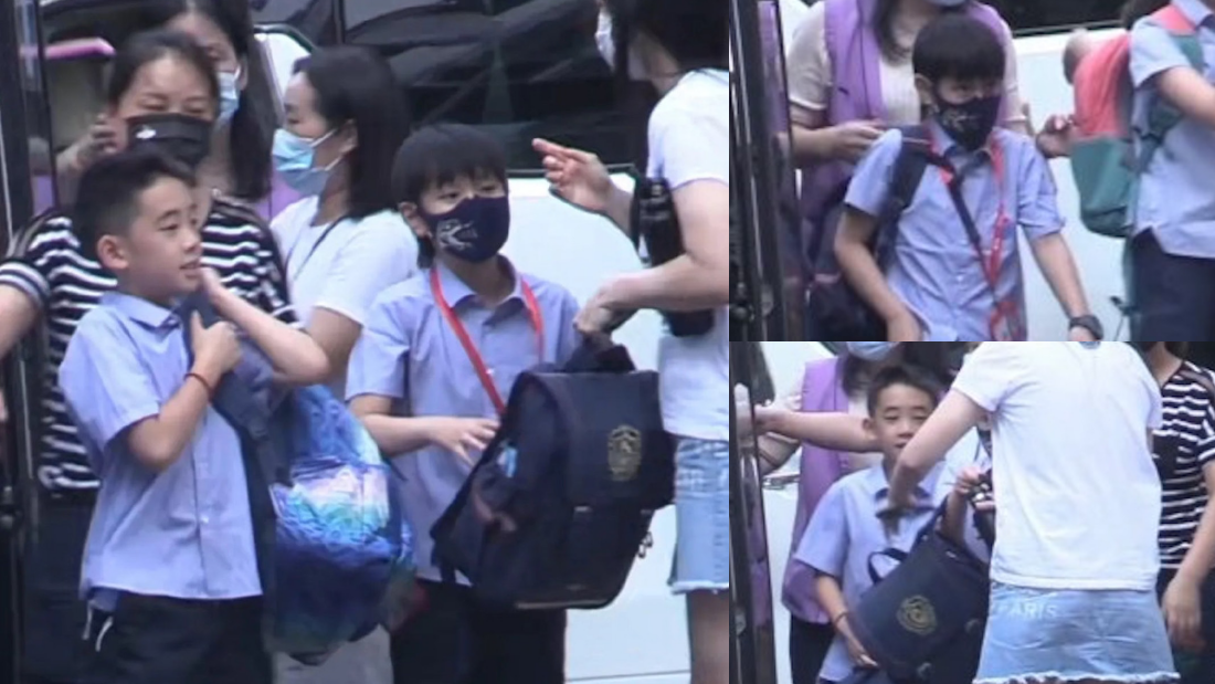 《爸爸去哪儿》男孩回忆杀！陈小春、吴尊儿子关系超好…一起放学被捕获！ 娱乐资讯 图3张