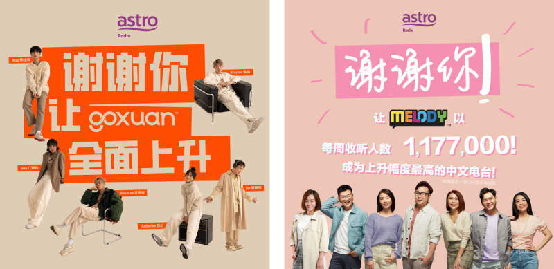 MY蝉联全马中文电台收听率冠军！每周近350万收听人数 娱乐资讯 图1张