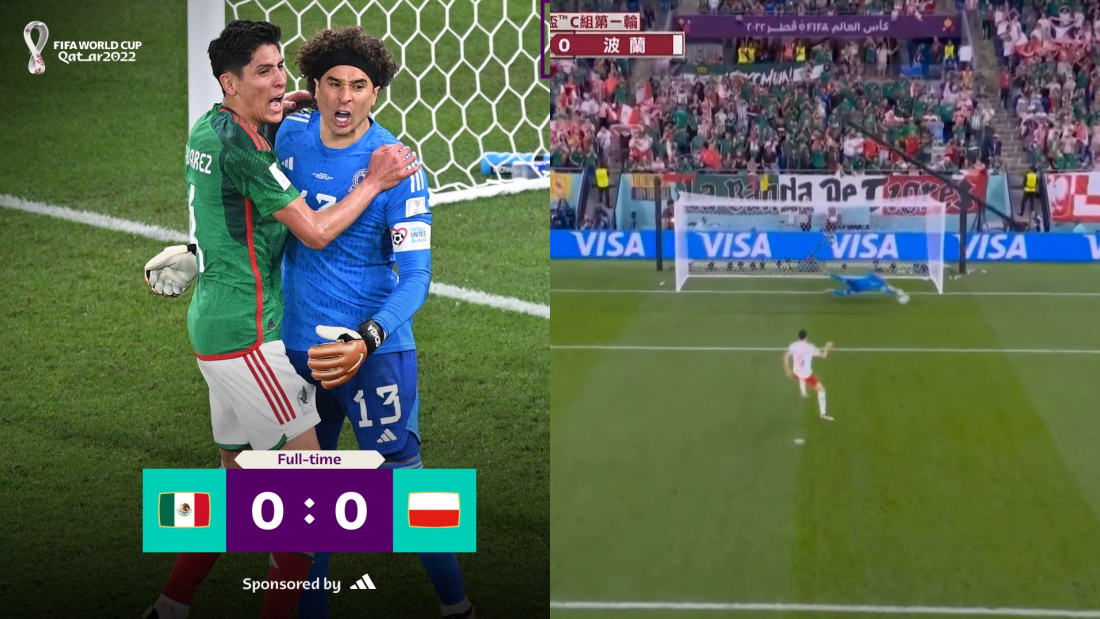 2022世界杯 |  墨西哥门神Guillermo Ochoa献神扑逼平波兰！撞脸香港影帝吴镇宇 娱乐资讯 图2张