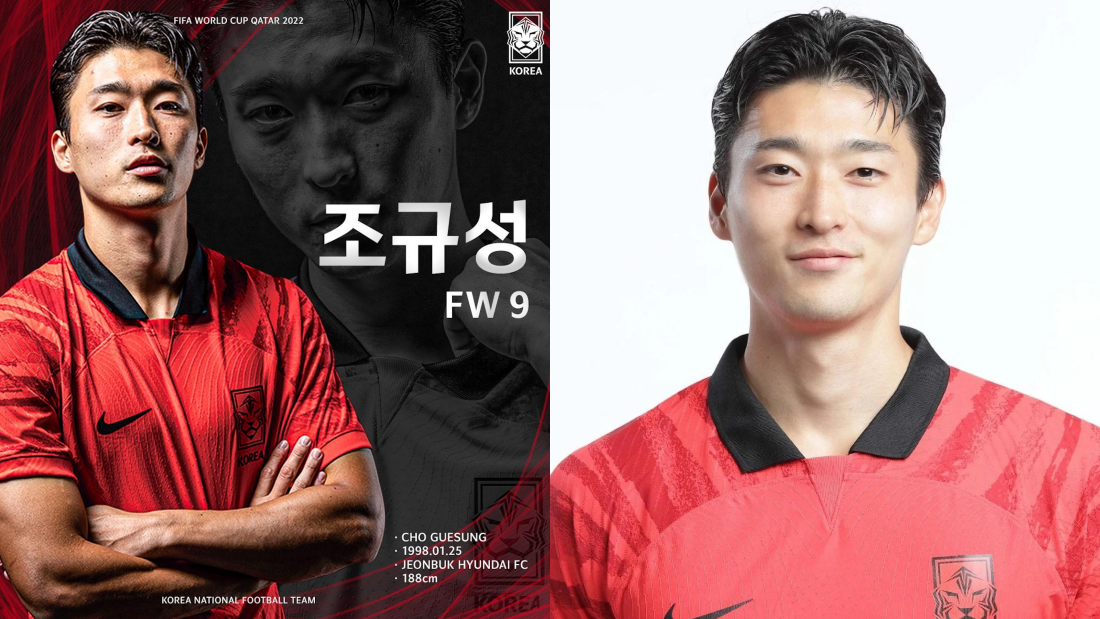 2022世界杯｜韩国足球新欧巴曹圭成魅力无法挡！出场16分钟…IG粉丝暴增！ 娱乐资讯 图1张