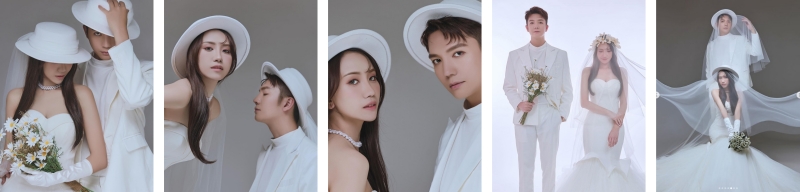 朱浩仁、Gladish婚纱照首公开！网赞：高颜值夫妻 娱乐资讯 图1张