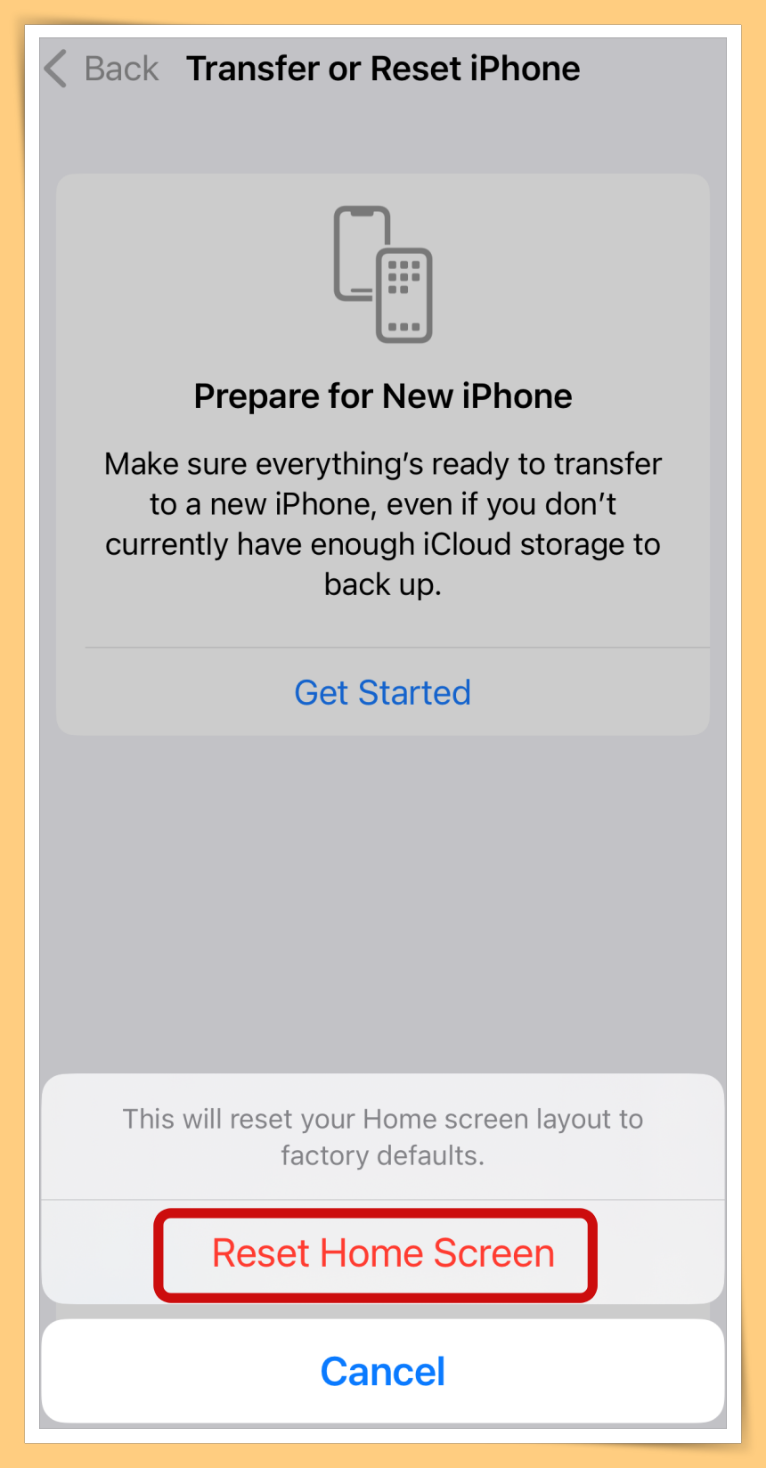 Tips I iPhone主画面看腻了？5个步骤把桌面App复原回原厂预设值！ 更多热点 图6张