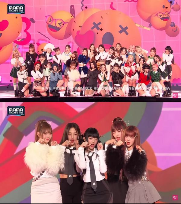 MAMA 2022︱五代女团惊喜合作！网狂骂：舞台乱、像高中社团表演 娱乐资讯 图1张