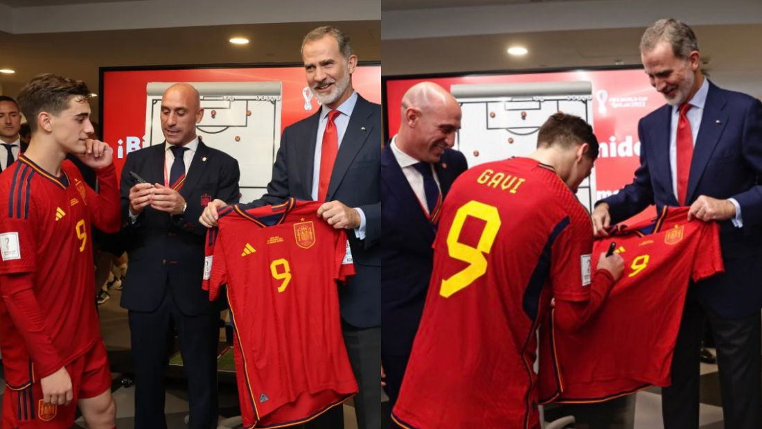 世界杯2022｜西班牙公主是小鲜肉Gavi的迷妹！资料夹贴满偶像照片…还特地请老爸讨签名！ 娱乐资讯 图3张