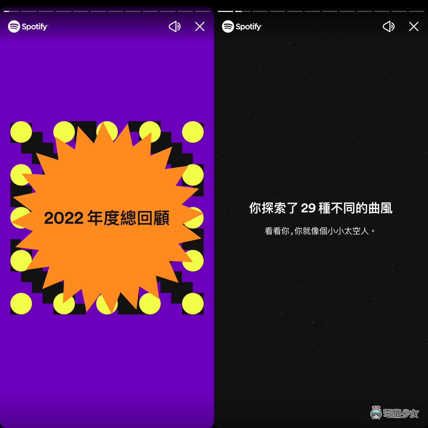 Spotify 年度回顾也来了！2022 年中国台湾最多人点播的歌手依旧是杰伦？新功能上线 快去测你是哪种聆听性格 数码科技 图2张