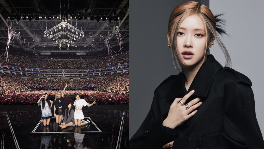 BLACKPINK 全球巡演再掀笑料！Rosé意外将麦克风丢下台…直接傻眼捂嘴、躺地！ 娱乐资讯 图1张