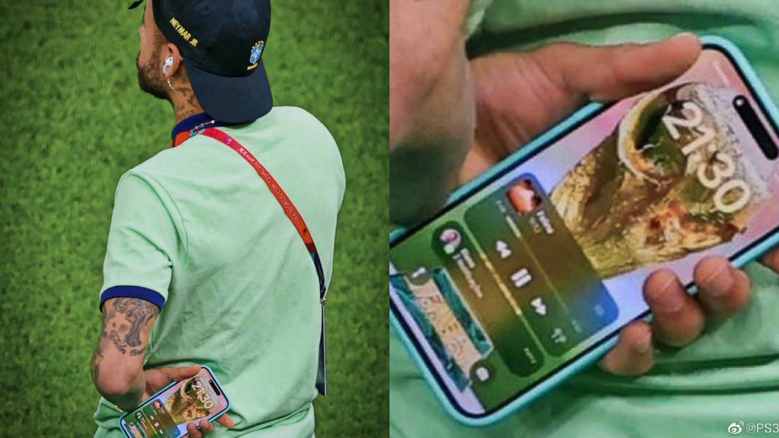 2022世界杯 | Neymar 手机wallpaper曝光！网友一看       他真的好想赢 娱乐资讯 图2张