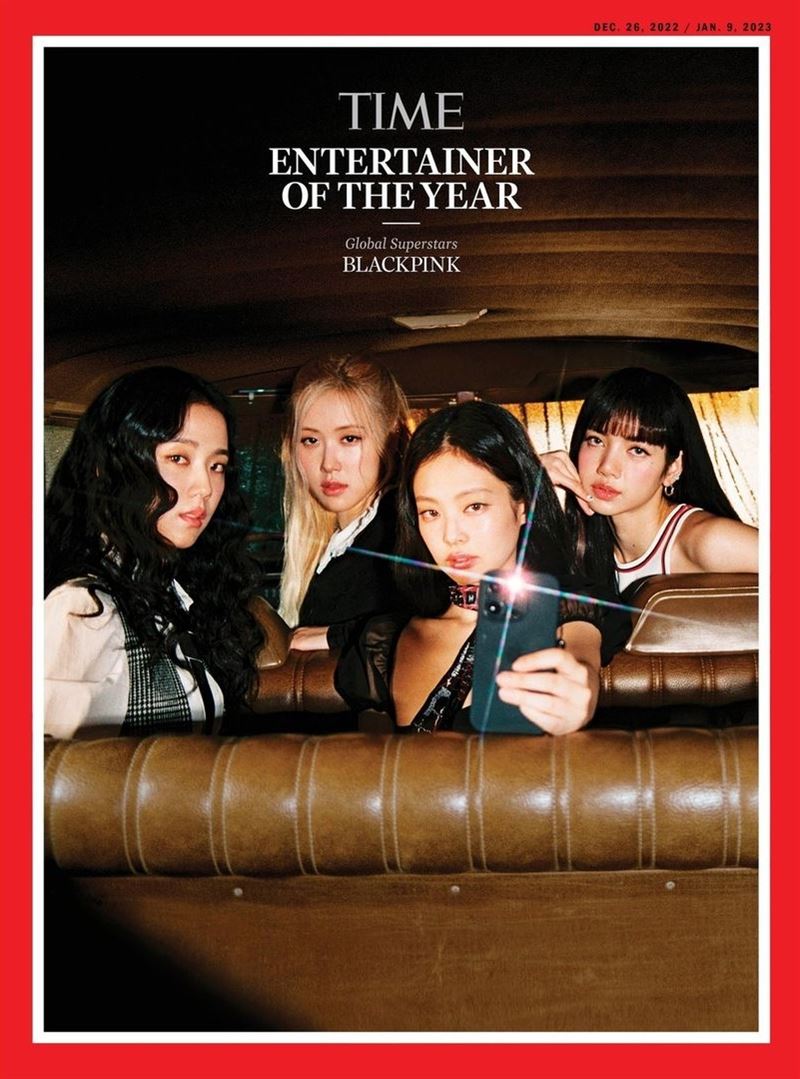 《时代》2022年度艺人代表出炉！BLACKPINK登上封面原因曝光 时尚资讯 图2张