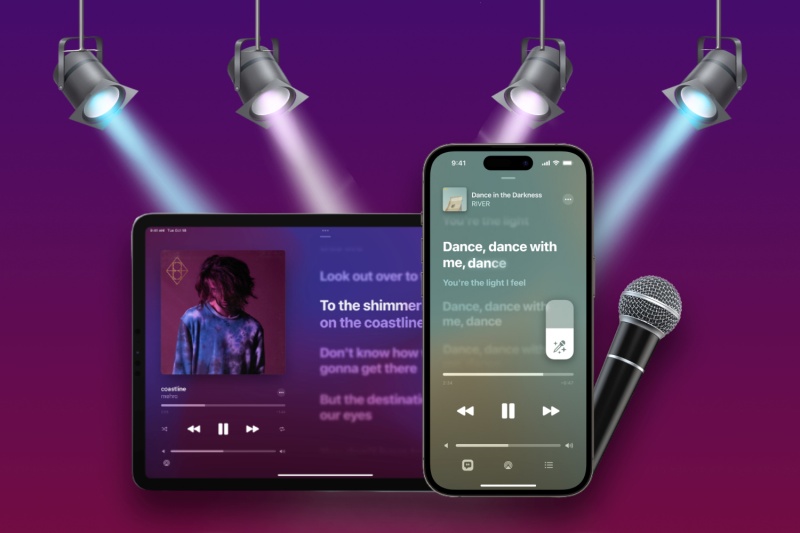 科技 I Apple 推出新唱歌功能！果粉可在家尽情高歌一曲 不用担心有人抢麦！ 更多热点 图3张