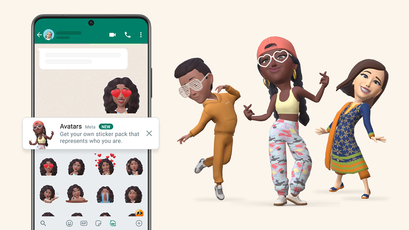 科技 I WhatsApp个人头像太Boring？新功能可让用户改头换脸！ 更多热点 图1张