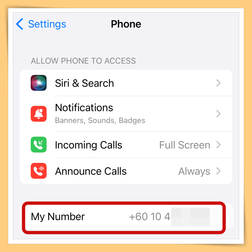 Tips I 忘了自己的手机号码？教你iPhone查询个人手机号码技巧！ 更多热点 图3张