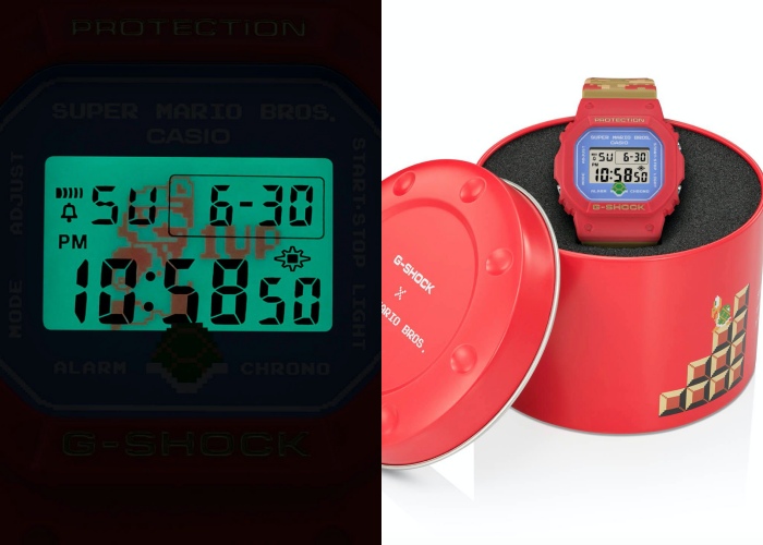 手表I G-Shock x Super Mario合作款超可爱！Swatch圣诞限量版亮眼又独特！ 更多热点 图2张