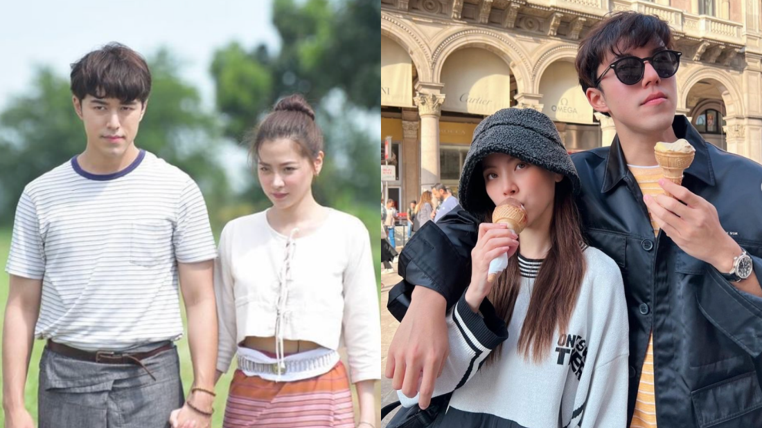 Baifern 、Nine终于认爱！曼谷街头亲密互动全被拍 娱乐资讯 图1张