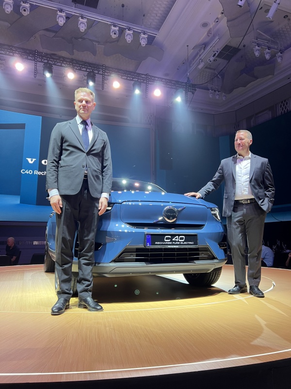 Car I Volvo C40 Recharge Pure Electric 5大亮点！充满电提供450km续航里程！ 更多热点 图6张