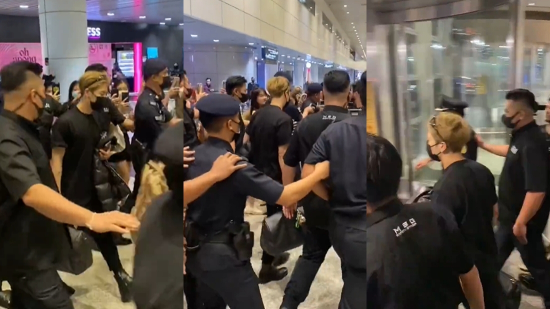 王嘉尔抵马！保安围人墙 暖心提醒粉丝：不要推、慢慢来！ 娱乐资讯 图1张