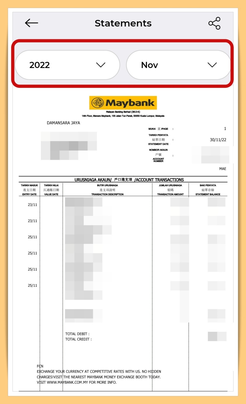 Tips I 经常用MAE卡来消费？教你4个步骤查看和下载最新账单！ 更多热点 图6张