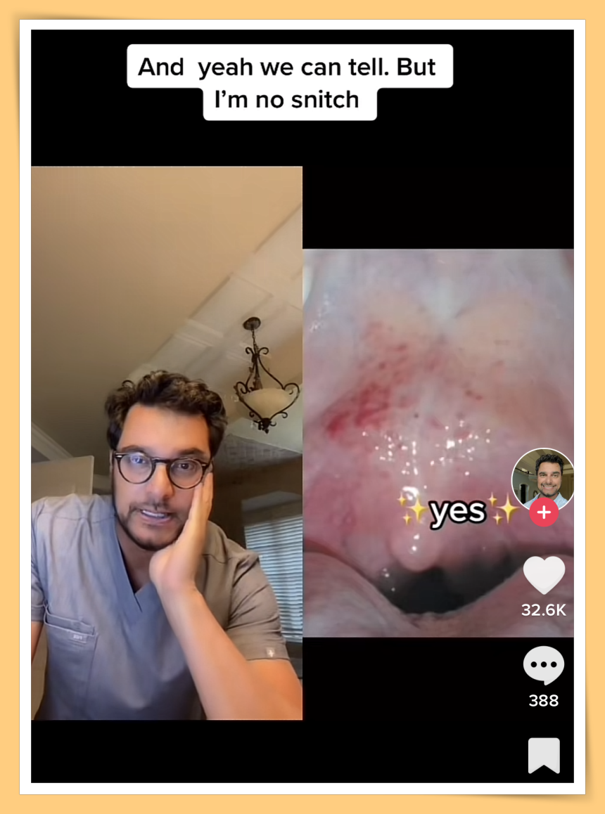 爱爱 I 牙医竟然懂这件事？凭一个特征可判断你是否有口交行为！ 更多热点 图3张