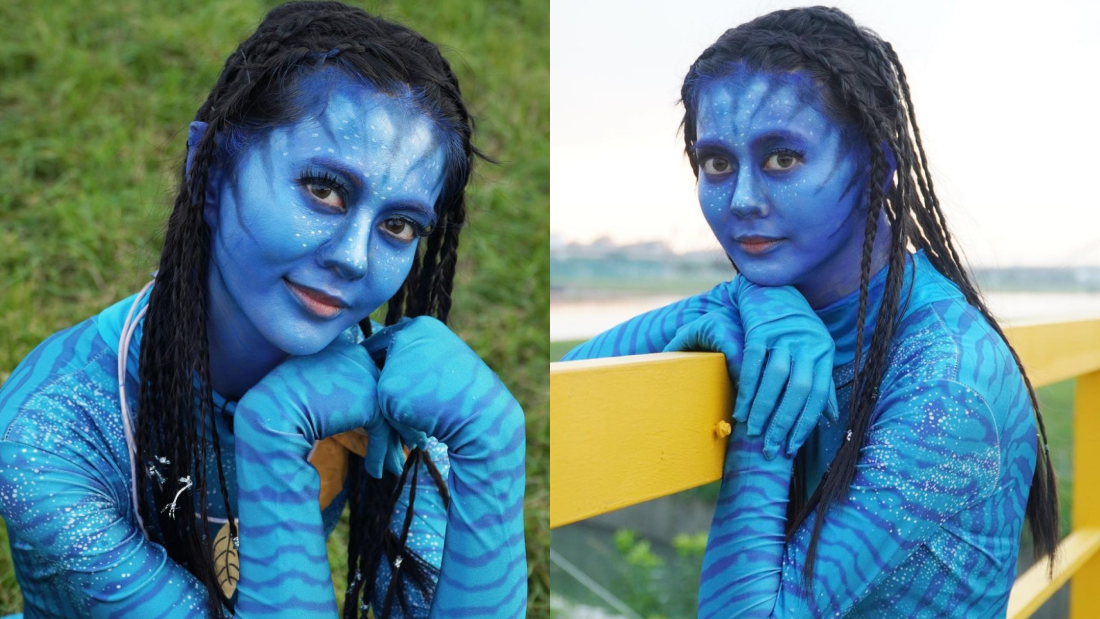 网红神还原《Avatar》造型！粉丝吓坏：看久会怕 娱乐资讯 图3张