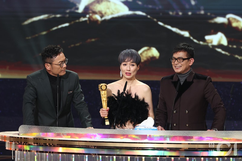 万千星辉 | “天选”视后？江美仪早就发布得奖感言 娱乐资讯 图2张