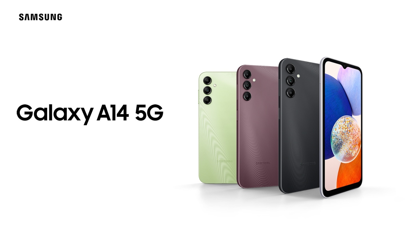 三星在台推出 Galaxy A14 5G！具备 5000 万像素主镜头＋5000mAh 大电量 售价新台币 6,990 元起 数码科技 图1张