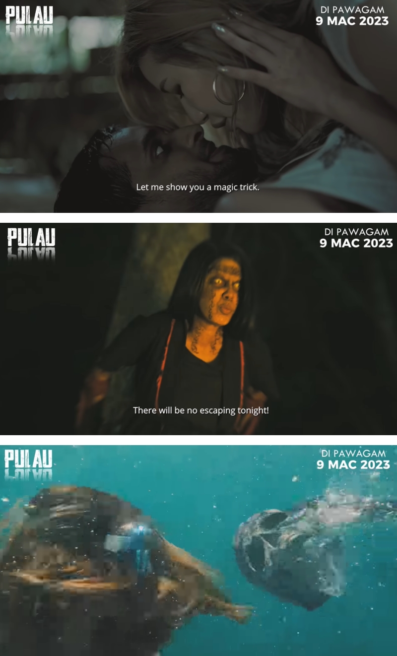 Pui Yi 拍恐怖片《Pulau》！预告片曝光 扑倒男演员身上挑逗 娱乐资讯 图2张