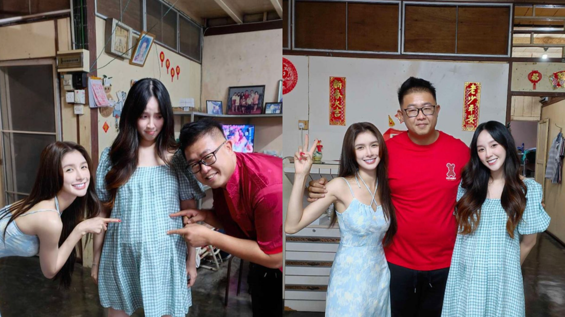 “马来西亚女婿”王内地陪蔡卓宜过年！紧搂女方腰部…现身蔡家合照！ 娱乐资讯 图4张