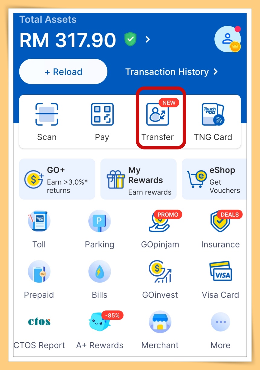 Tips I 抢到很多TNG eWallet红包？教你5个步骤把钱转到银行！ 更多热点 图2张