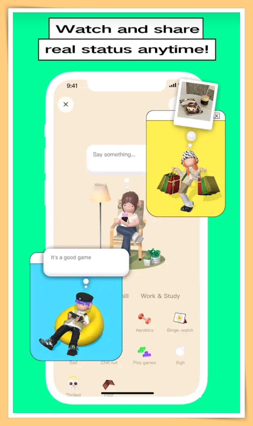 App I 爆红Bondee App怎样玩？教你如何化身3D虚拟人物和朋友互动！ 更多热点 图12张