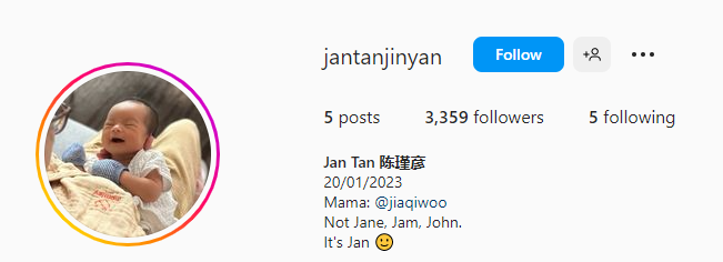 胡佳琪为爱女开Instagram！粉丝人数冲破3000 娱乐资讯 图2张