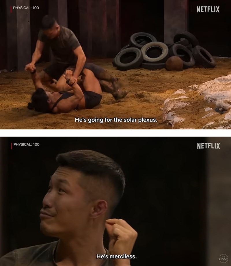 真人版《鱿鱼游戏》开播！女选手被膝盖压胸 男选手笑着要场外人闭嘴！ 娱乐资讯 图4张