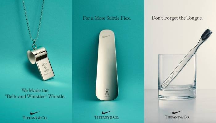 Style I Tiffany & Co.到底有多爱联名，先有Fendi现在到Nike！ 更多热点 图5张