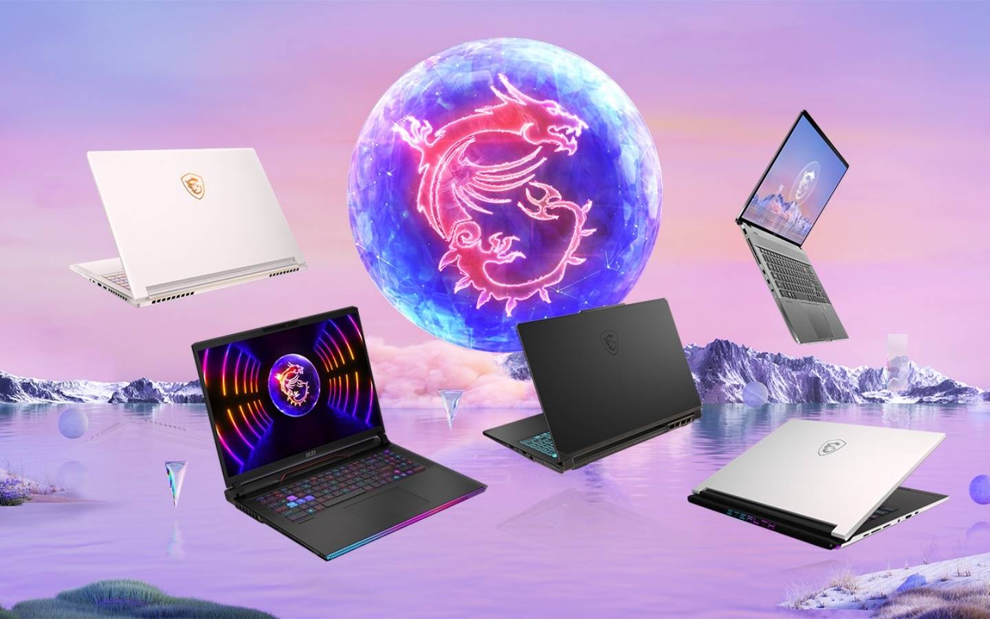 MSI 笔电新品齐发！采用第 13 代 Intel 笔电处理器 兼具效能和超吸睛的科技感设计 数码科技 图1张